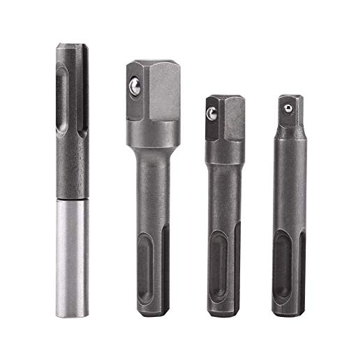 Bohrerhalterung Und Verlängerungsstopfen, SDS Plus-Bohrerhalterung, Schnellanschluss 1 * Sechskantbuchse 1/4 "3/8" 1/2 "vierkantbohrer, Verwendet Für Betonwand-, Wasser- Und Elektrizitätsarbeiten Usw. Bohrerhalterung Und Verlängerungsstopfen, SDS Plus-Bohrerhalterung, Schnellanschluss 1 * Sechskantbuchse 1/4 "3/8" 1/2 "vierkantbohrer, Verwendet Für Betonwand-, Wasser- Und Elektrizitätsarbeiten Usw. von Redxiao