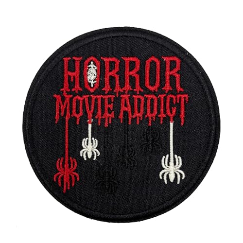 Aufnäher zum Aufbügeln, 7,6 cm, Horrorfilm Addict von ReelFun