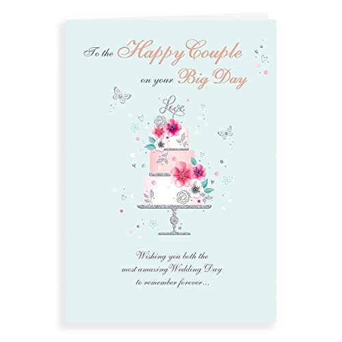 Klassische Hochzeitskarte für Hochzeiten, 22,9 x 15,2 cm, Regal Publishing Klassische Hochzeitskarte für Hochzeiten, 22,9 x 15,2 cm, Regal Publishing von Regal Publishing