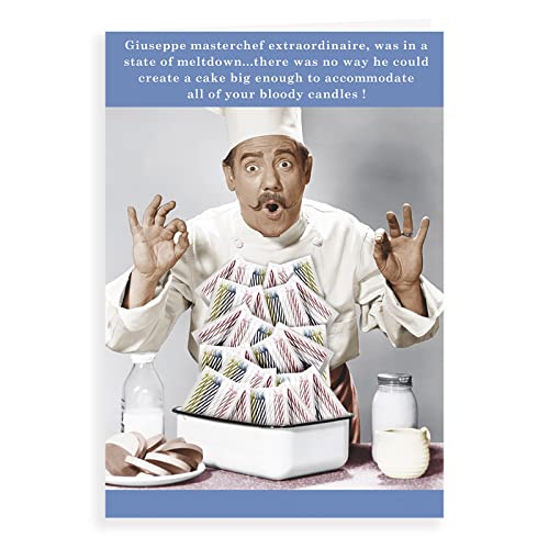 Regal Publishing Lustige Geburtstagskarte Chef und Kerzen, 17,8 x 12,7 cm Regal Publishing Lustige Geburtstagskarte Chef und Kerzen, 17,8 x 12,7 cm von Regal Publishing