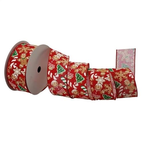 Regency International Gingerbread Lane Baumwollband, 20 m, mehrfarbig Regency International Gingerbread Lane Baumwollband, 20 m, mehrfarbig von Regency International