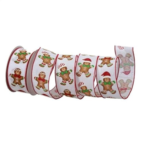 Regency International Lebkuchen-Baumwollband, 20 m, mehrfarbig Regency International Lebkuchen-Baumwollband, 20 m, mehrfarbig von Regency International