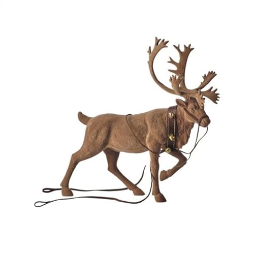 Regency International Rentier aus Kunstharz mit Lederband, 37,8 cm, Naturbraun von Regency International