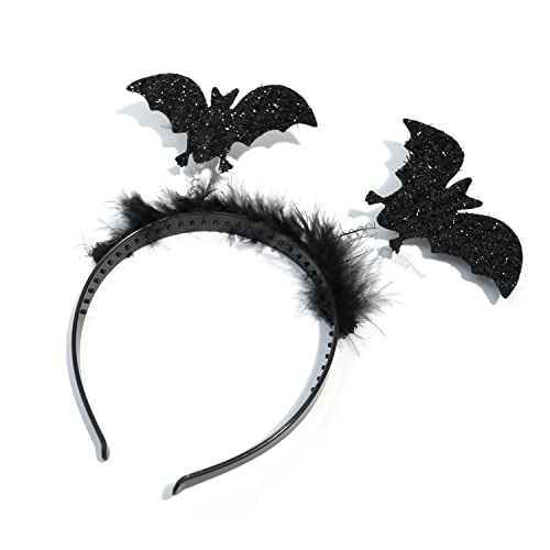 Regendeko Halloween Fledermäuse Haarreif Haarband Halloween Party Accessoire Halloween Stirnband von Regendeko