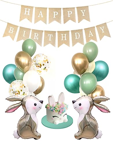 Regendeko Happy Birthday Hase Tiere Kindergeburtstag Deko Birthday Decorations Luftballon Girlande Konfetti Luftballons Party Deko Kindergeburtstag Deko Jungen von Regendeko