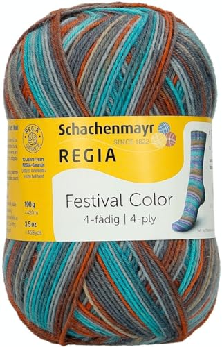 REGIA 4-fädig Color 9801269-02886 fuji rock Handstrickgarn, Sockengarn, 100g Knäuel REGIA 4-fädig Color 9801269-02886 fuji rock Handstrickgarn, Sockengarn, 100g Knäuel von Regia
