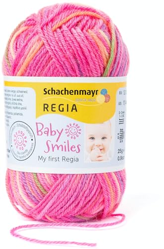 REGIA Baby Smiles My first REGIA 9801296-01816 svenja Handstrickgarn, Sockengarn, Babygarn, 25g Knäuel REGIA Baby Smiles My first REGIA 9801296-01816 svenja Handstrickgarn, Sockengarn, Babygarn, 25g Knäuel von Regia