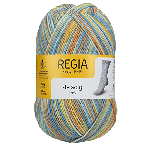 Schachenmayr Regia 4-Fädig Color, 100G variegata color Handstrickgarne von Regia