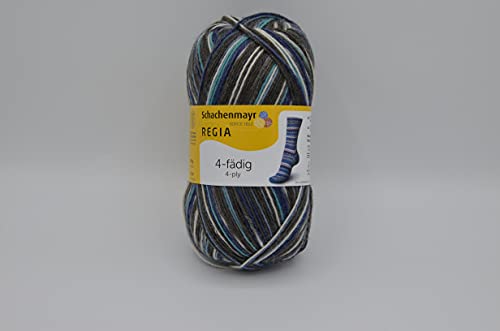 Regia Color, 75% Schurwolle-25% Polyacryl, 01172, ca. 420 m auf 100 Gramm von Regia