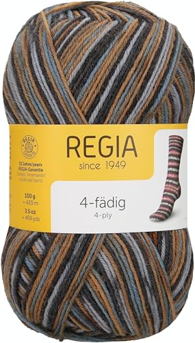 Regia Schachenmayr 4-Fädig Color, 100G eiszapfen Handstrickgarne von Regia