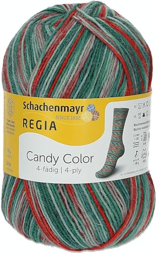 Schachenmayr Regia 4-Fädig Color, 100G linzertorte Handstrickgarne von Regia