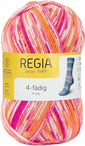 Schachenmayr Regia 4-Fädig Color, 100G papagei Handstrickgarne von Regia