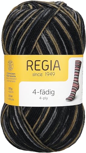 Regia Schachenmayr 4-Fädig Color, 100G schlittschuh Handstrickgarne von Regia