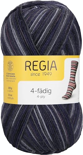 Schachenmayr Regia 4-Fädig Color, 100G schneestern Handstrickgarne von Regia