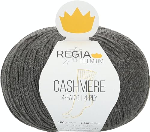 Regia Premium Cashmere, 100G Umbra Grey Handstrickgarne, 9801637-00093, onesize Regia Premium Cashmere, 100G Umbra Grey Handstrickgarne, 9801637-00093, onesize von Regia