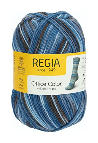 Regia REGIA 4P Color 100g, 9801269-01221, Farbe:Agenda color, Handstrickgarne, onesize von Regia