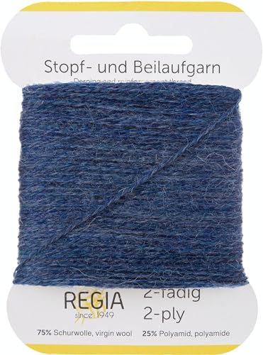 Regia Schachenmayr 2-Fädig Uni, 5G Jeans meliert Handstrickgarne von Regia
