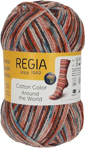 Schachenmayr Regia Cotton Color, 100G marocco color Handstrickgarne von Regia