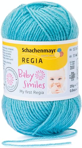 Schachenmayr Baby Smiles My First Regia, 25G opal Handstrickgarne von Regia