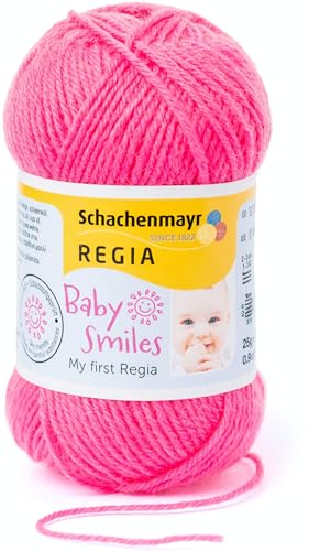 Schachenmayr Baby Smiles My First Regia, 25G pink Handstrickgarne von Regia