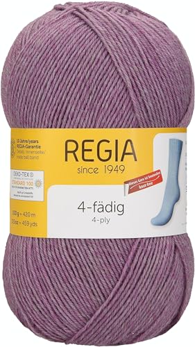 Schachenmayr REGIA 4-fädig Uni 100g, 9801268-06850, Farbe: shine lilac, Handstrickgarne von Regia