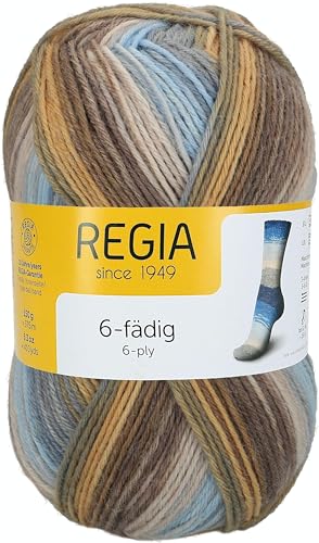 Schachenmayr REGIA 6-fädig Color, 9801285-06231, Farbe: Sunup color, 150g, Handstrickgarne Schachenmayr REGIA 6-fädig Color, 9801285-06231, Farbe: Sunup color, 150g, Handstrickgarne von Regia