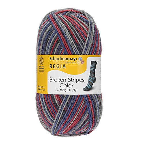 Schachenmayr REGIA 6-fädig Color 150g, 9801285-01145, Farbe: Broken Grey, Handstrickgarne von Regia