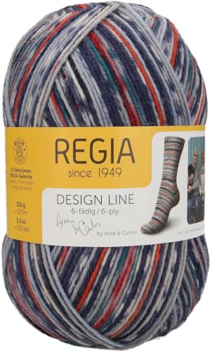 Schachenmayr REGIA 6P Color Design Line A&C 150g, 9801264-04010, Farbe:Moskenes, Handstrickgarne Schachenmayr REGIA 6P Color Design Line A&C 150g, 9801264-04010, Farbe:Moskenes, Handstrickgarne von Regia
