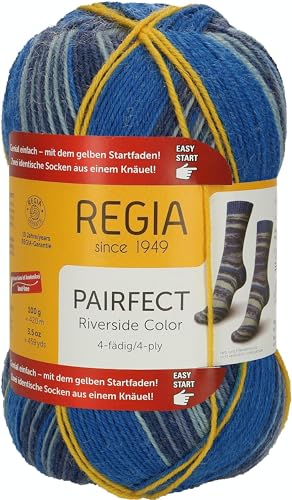 Schachenmayr REGIA Pairfect 4-fädig, 9801613-07153, Farbe: Shore color, 100g, Handstrickgarne Schachenmayr REGIA Pairfect 4-fädig, 9801613-07153, Farbe: Shore color, 100g, Handstrickgarne von Regia