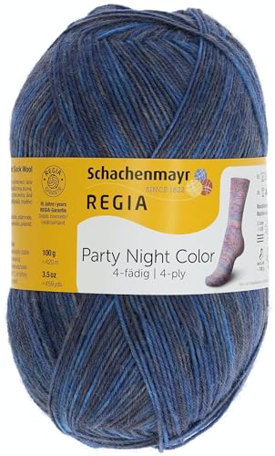 Regia Schachenmayr 4-Fädig Color, 100G Party Handstrickgarne von Regia