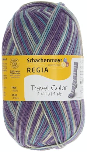 Regia Schachenmayr 4-Fädig Color, 100G Stelvio Pass Handstrickgarne von Regia