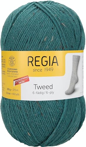 Schachenmayr Regia 6-Fädig Uni Tweed, 150G zeder Handstrickgarne Schachenmayr Regia 6-Fädig Uni Tweed, 150G zeder Handstrickgarne von Regia