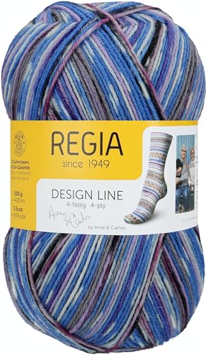 Regia Schachenmayr Design Line 4-Fädig, 100G nusfjord Color Handstrickgarne von Regia