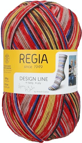 Regia Schachenmayr Design Line 4-Fädig, 100G roest Color Handstrickgarne von Regia