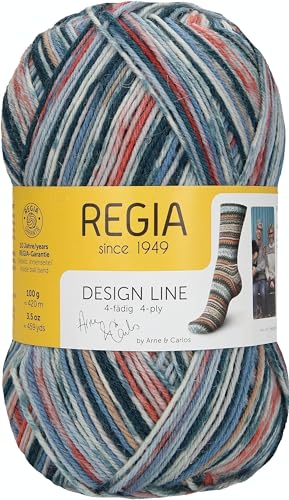 Schachenmayr Regia Design Line 4-Fädig, 100G summer night Handstrickgarne von Regia