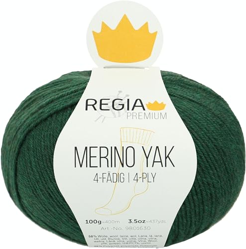 Schachenmayr Regia Premium Merino Yak, 100G tanne meliert Handstrickgarne Schachenmayr Regia Premium Merino Yak, 100G tanne meliert Handstrickgarne von Regia