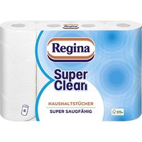 Regina Küchenrollen Super Clean 3-lagig, 4 Rollen von Regina