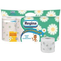 Regina Toilettenpapier Kamillenpapier 3-lagig, 8 Rollen von Regina