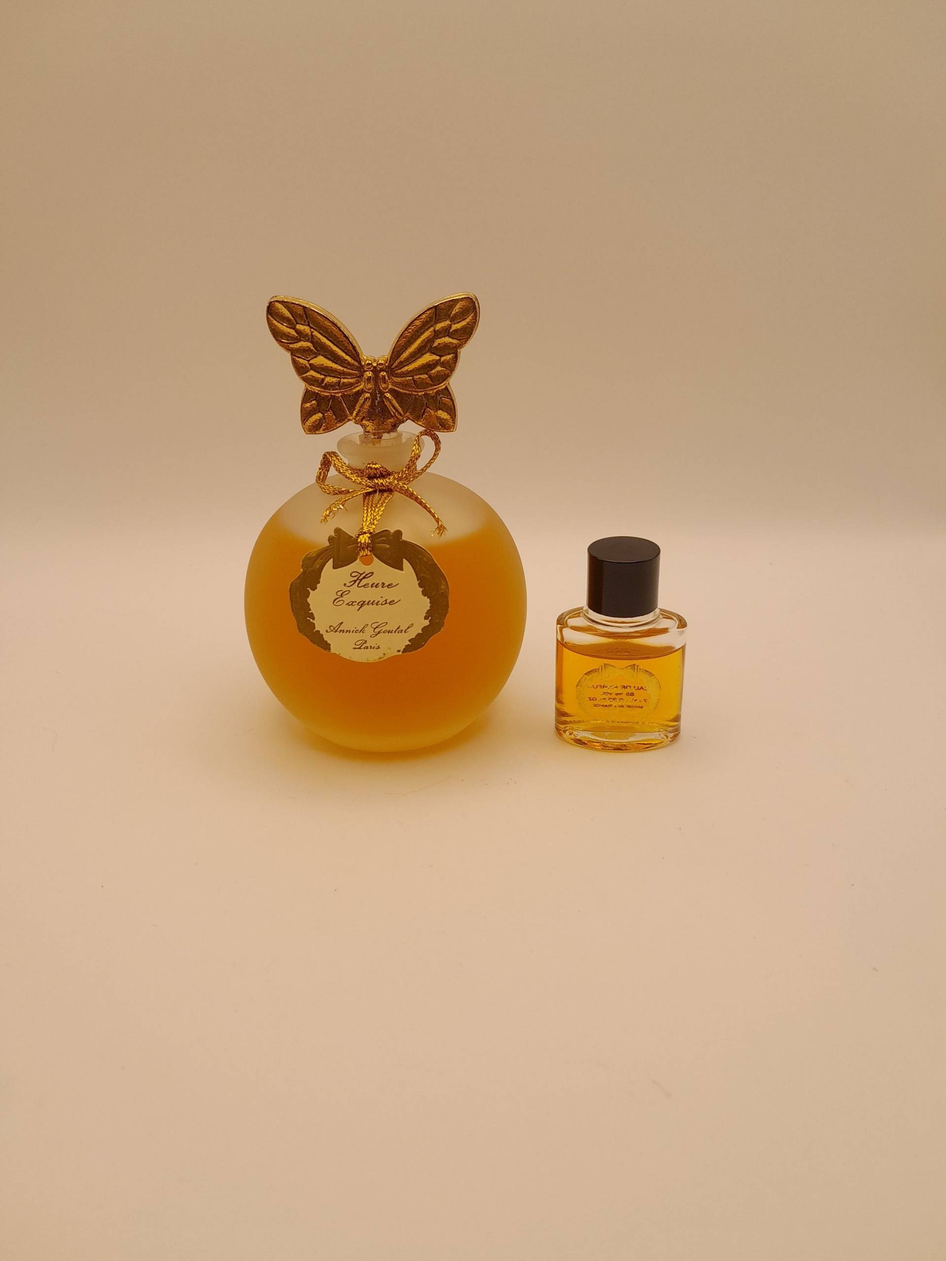 Annick Goutal Heure Exquise | 1984 - Eau De Parfum 120 Ml Vintage-Flasche Aus Den 1980Er Jahren Kostenlose Miniatur Annick Goutal Heure Exquise | 1984 - Eau De Parfum 120 Ml Vintage-Flasche Aus Den 1980Er Jahren Kostenlose Miniatur von ReginasPerfume