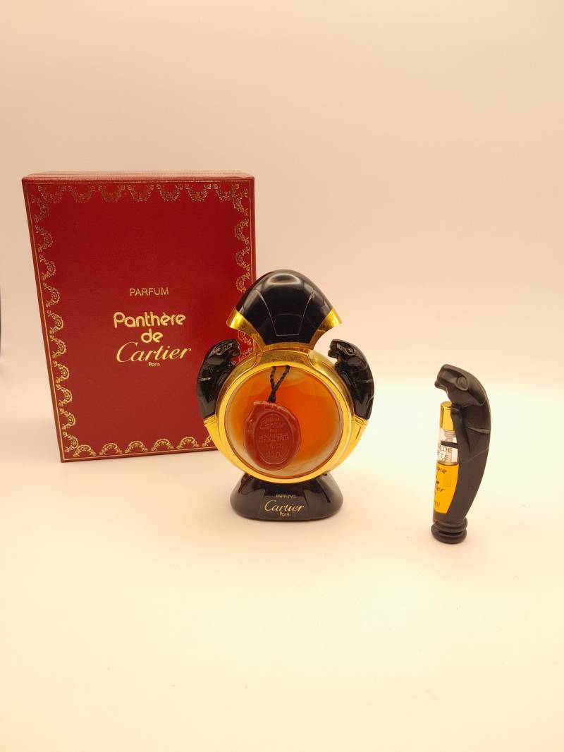Cartier Panthère | 1987 - 30 Ml Extrait De Parfum Nachfüllbares Spray Vintage-Sammlerflasche Aus Den 1980Er Jahren Kostenlose Miniatur von ReginasPerfume