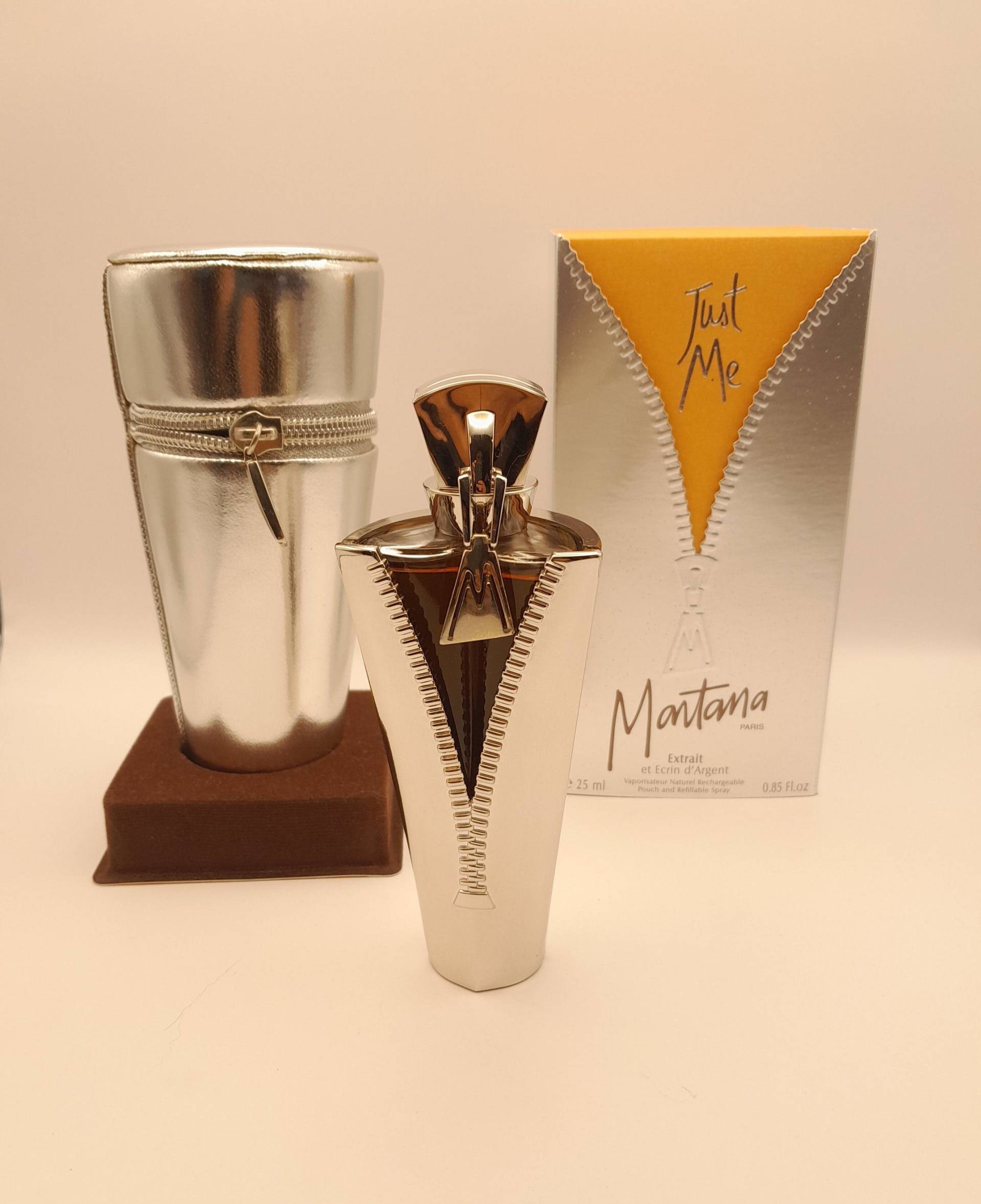 Claude Montana Just Me | 1998 - 25 Ml Parfümextrakt Nachfüllbares Spray Vintage-Flasche Aus Den 1990Er Jahren Damenparfüm Claude Montana Just Me | 1998 - 25 Ml Parfümextrakt Nachfüllbares Spray Vintage-Flasche Aus Den 1990Er Jahren Damenparfüm von ReginasPerfume