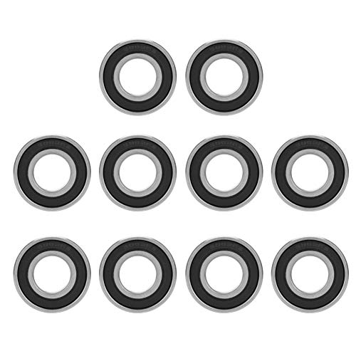 Regun 10 Stück 6002-2RS Kugellager, Doppelt Geschirmtes Rillenkugellager 15 mm x 32 mm x 9 mm, für Wellen Stangenprojekte, DIY, Drehbänke, Motoren, 3D-Drucker, Fräsmaschinen Regun 10 Stück 6002-2RS Kugellager, Doppelt Geschirmtes Rillenkugellager 15 mm x 32 mm x 9 mm, für Wellen Stangenprojekte, DIY, Drehbänke, Motoren, 3D-Drucker, Fräsmaschinen von Regun