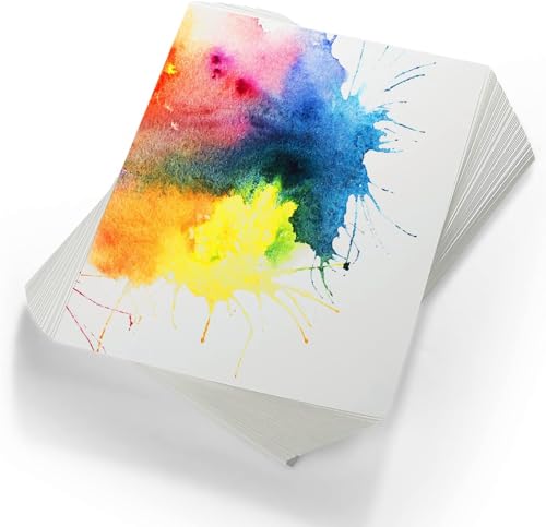 120 Blätter Aquarellpapier 300g, Aquarellblock Watercolor Paper Weiß, 12.7 x 17.8 cm Aquarell Karten Blanko, Aquarellpapier Karten für Kinder Studenten Erwachsene Künstler Zeichnen 120 Blätter Aquarellpapier 300g, Aquarellblock Watercolor Paper Weiß, 12.7 x 17.8 cm Aquarell Karten Blanko, Aquarellpapier Karten für Kinder Studenten Erwachsene Künstler Zeichnen von Reh:ncla