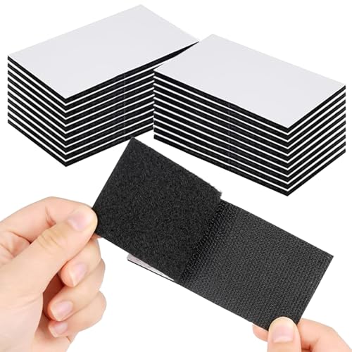 20 Stück 50 mm × 100 mm Klettband Selbstklebend Extra Stark, Doppelseitiges Klettverschluss Selbstklebend Schwarz, Statt Bohren für Befestigung, Organisation und Aufbewahrung von Werkzeugen 20 Stück 50 mm × 100 mm Klettband Selbstklebend Extra Stark, Doppelseitiges Klettverschluss Selbstklebend Schwarz, Statt Bohren für Befestigung, Organisation und Aufbewahrung von Werkzeugen von Reh:ncla