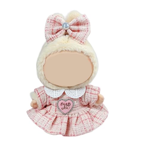 Rehecher Nabubu Kleidung,Handgewebte für 15/17 cm Puppen, Nabubu-Liebhaber (pink) von Rehecher