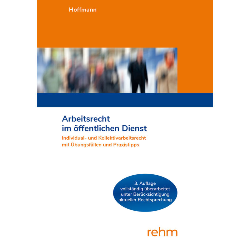 Arbeitsrecht Im Öffentlichen Dienst - Boris Hoffmann, Kartoniert (TB) von Rehm Verlag