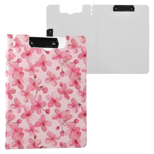 Klemmbrettmappe mit Kirschblüten, A4-Format, Klemmbrett mit Stiftschlitz, für Büro, Schule von Reiacy