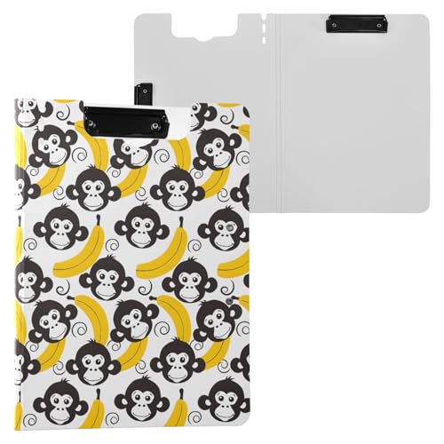 Monkey Face Banana Klemmbrettmappe A4 Größe Ordner Klemmbrett mit Stiftschlitz für Büro Schule Monkey Face Banana Klemmbrettmappe A4 Größe Ordner Klemmbrett mit Stiftschlitz für Büro Schule von Reiacy