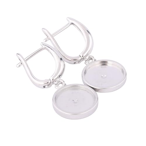 Reidgaller 20 Stück Edelstahl passend für 12 mm Cabochon-Ohrring-Lünettenfassung, Rohlinge, DIY, Kupfer, Klappbügel, Ohrringe, Haken für Schmuckherstellung Reidgaller 20 Stück Edelstahl passend für 12 mm Cabochon-Ohrring-Lünettenfassung, Rohlinge, DIY, Kupfer, Klappbügel, Ohrringe, Haken für Schmuckherstellung von Reidgaller