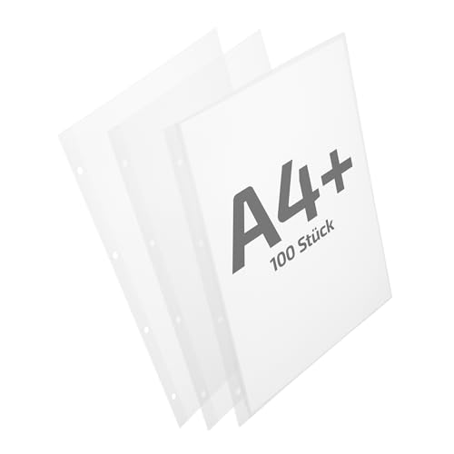 REIF Hamburg 12180 Prospekthüllen A4+, DIN A4 Überformat, 100 Stück aus PP genarbt Stärke 0,180 mm, dokumentenecht, Klarsichthülle gelocht, oben offen, Made in Germany REIF Hamburg 12180 Prospekthüllen A4+, DIN A4 Überformat, 100 Stück aus PP genarbt Stärke 0,180 mm, dokumentenecht, Klarsichthülle gelocht, oben offen, Made in Germany von REIF-Hamburg